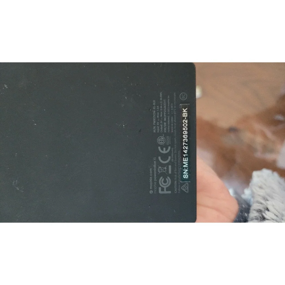 Mophie Powerstation XL 12000mAh Portable Charger‎ Power Bank iPhone iPad NEW